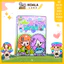 Đồ chơi giấy ngồi nhà búp bê bằng giấy Purple vs Orange In Quiet Book thủ công DIY cho bé gái cô tiên xanh