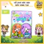 Ngôi nhà của bé Purple vs Orange In Quiet Book đồ chơi cho bé gái đồ chơi kuromi cô tiên xanh