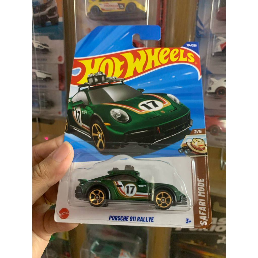 Xe Mô Hình Hot Wheels PORSCHE 911 RALLYE Card Nhật | Shopee Việt Nam