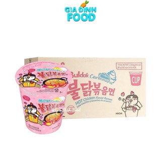 [Thùng x30 Ly] Mì Samyang Hàn Quốc Gà cay/ Phô mai/ Carbonara