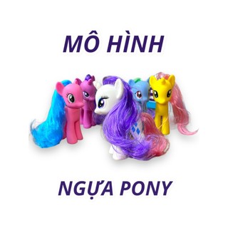 MÔ HÌNH NGỰA PONY NHIỀU MÀU – ĐỒ CHƠI DỄ THƯƠNG CHO BÉ