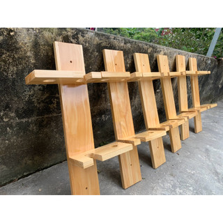 Kệ Đựng Rượu Vang Bằng Gỗ - Kệ Để Chai Rượu Và Ly Bằng Gỗ treo tường decor trang trí