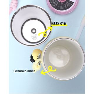 Ly giữ nhiệt LUMI RUBY phủ sứ 710ml, bình giữ nhiệt trên 12h, màu sắc đa dạng