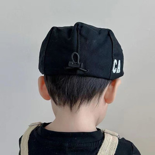 Mũ nón beret lưỡi trai thêu chữ CA cho bé từ 6 tháng - 3 tuổi