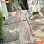 Đầm thiết kế BEMINE cổ đức có cavat dáng chữ A phù hợp đi làm-B206