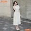 Đầm thiết kế cao cấp BEMINE cổ đức đính đá dáng dài phù hợp đi tiệc-T108