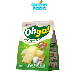 Bánh Gạo Sữa Vị Nguyên Bản / Phô Mai 110G - Túi 12 gói