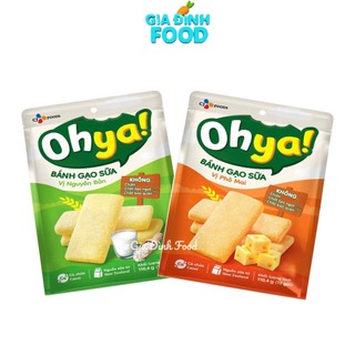 Bánh Gạo Sữa Vị Nguyên Bản / Phô Mai 110G - Túi 12 gói