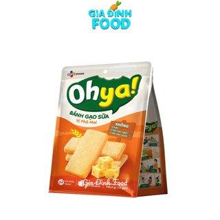 Bánh Gạo Sữa Vị Nguyên Bản / Phô Mai 110G - Túi 12 gói
