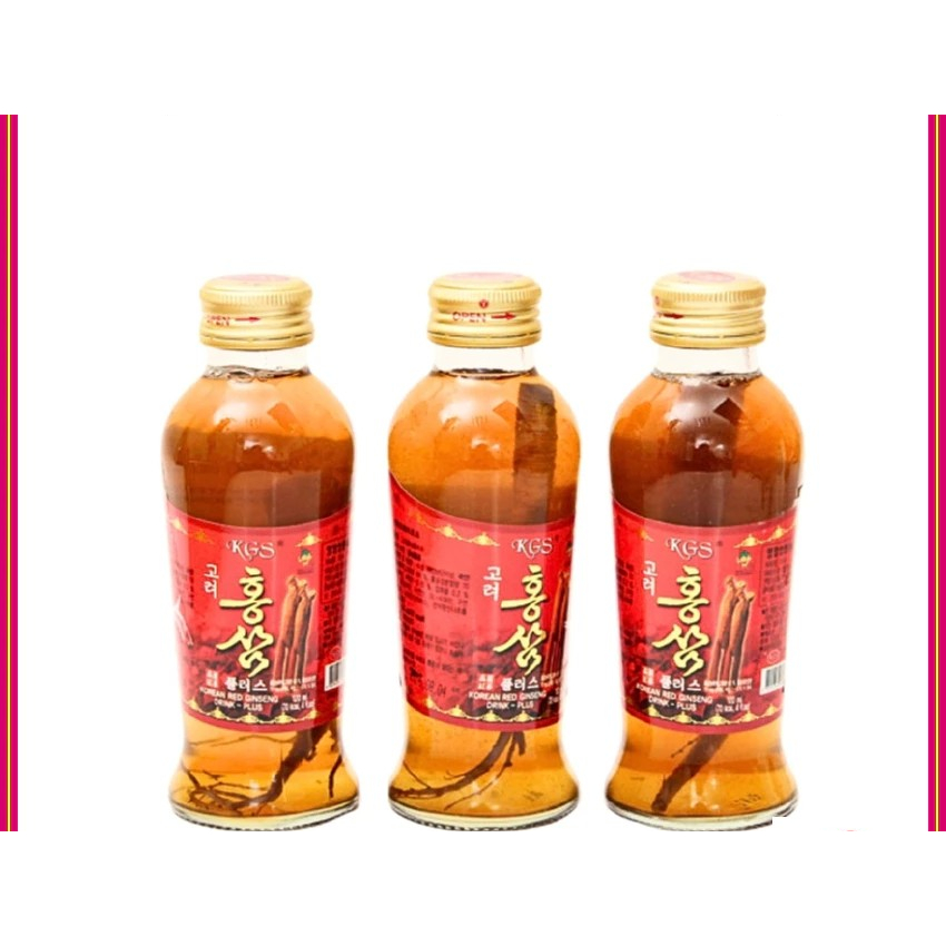 Nước sâm có củ KGS Hàn Quốc 10 chai 120ml