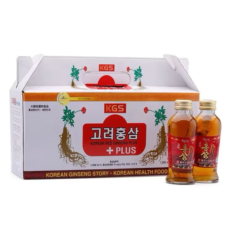 Nước sâm có củ KGS Hàn Quốc 10 chai 120ml