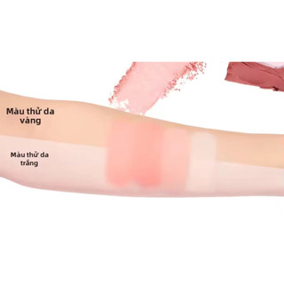 Má Hồng Bốn Ô Mini Đa Dụng Bảng Màu Highlight Cho Má-Môi Rạng Rỡ Xinh Tươi Bắt Sáng