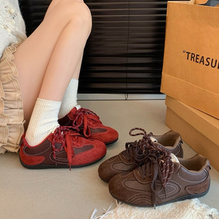 Giày thời trang nữ da PU tổng hợp dệt vải đế cao su năng động thoải mái nhẹ êm thời trang