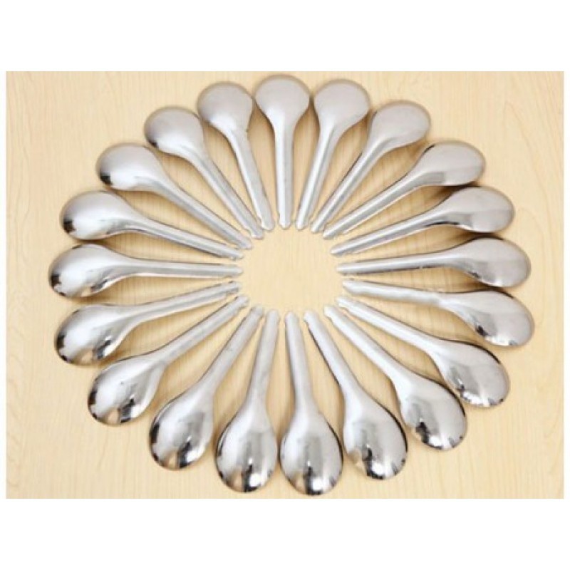 Thìa Inox 304 Chuyên Dụng - Thìa Ăn Phở Dài & Thìa Ăn Súp/Cơm Tiện Lợi | Chất Liệu Cao Cấp Không Gỉ, An Toàn Thực Phẩm