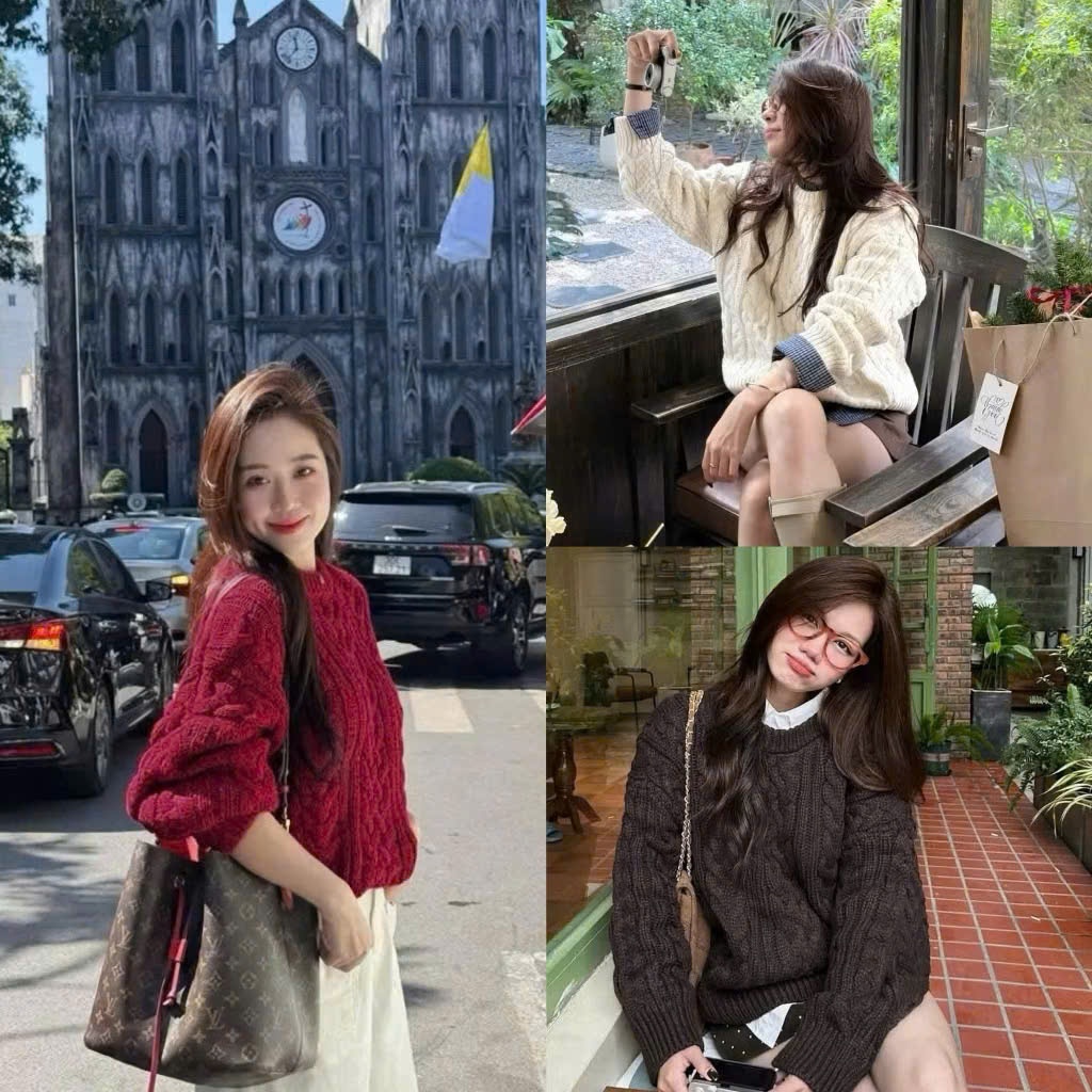 Áo Len Tay Dài Mirage Dệt Sang Trọng Local Brand Chất Len Mềm Mịn.