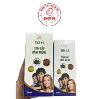 Tinh Dầu Răng Miệng Thảo Mộc Xanh 20ml. Bản cải tiến.Thảo Dược Thiên Nhiên 100%, Hỗ trợ các vấn đề về răng miệng