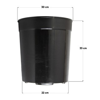 Nhà Thương Cây - CHẬU TRỒNG CÂY OH ĐEN - 30*33 cm