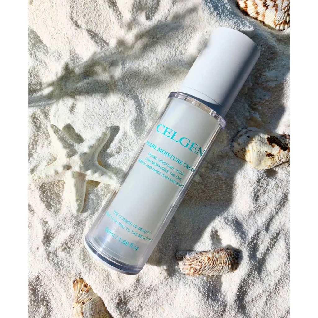 H52_Kem dưỡng làm trắng cấp ẩm chiết xuất ngọc trai Celgen Pearl Moisture Cream