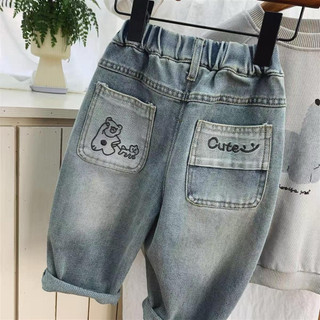 Quần jeans phong cách hàn quốc cho bé trai