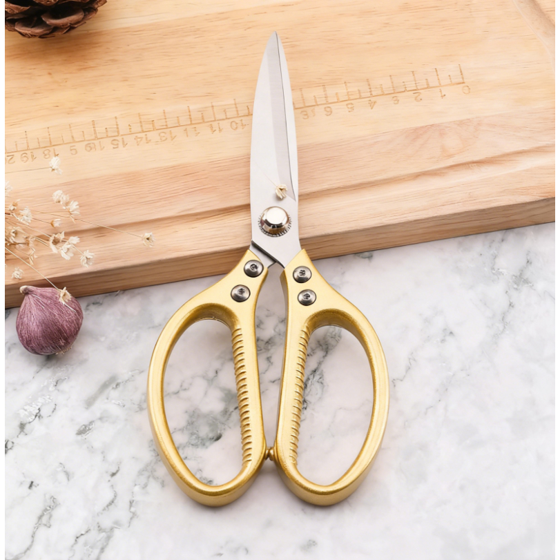 Kéo Cắt Xương Đa Năng Bằng Thép SK5 - Cắt Đứt Xương Gà, Vịt Dễ Dàng, Đa Chức Năng Trong Bếp | Chất Liệu Cao Cấp Chống Gỉ