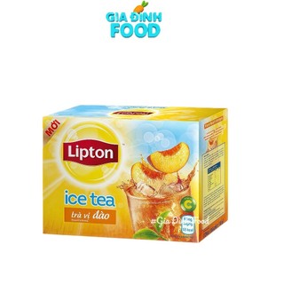 Trà Lipton ice tea vị Chanh Mật ong/vị Đào 192g (16 gói x 12g)