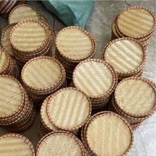 Homee.cok Mẹt Tre Đan Thủ Công Cao Cấp - Nia Tre Tròn Đựng Đồ Ăn, Decor Vintage, Chụp Ảnh Sản Phẩm