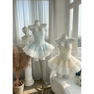 [HAN’S STORE] VÁY CLOUDY FORM CORSET HOA NHÍ SIÊU BỒNG BỀNH TIỂU THƯ ,CÔNG CHÚA HOT TREND TẾT 2026 (ẢNH THẬT)