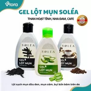 Gel Lột Mụn SOLÉA Than Hoạt Tính/Nha Đam/Coffee Scent 50g/150g Lột Sạch Mụn Đầu Đen, Mụn Cám | VIORA
