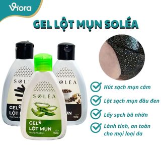 Gel Lột Mụn SOLÉA Than Hoạt Tính/Nha Đam/Coffee Scent 50g/150g Lột Sạch Mụn Đầu Đen, Mụn Cám | VIORA