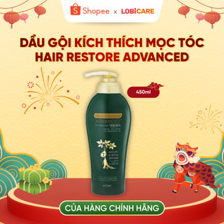 Combo Dầu Gội + Xả Phục Hồi Hư Tổn Và Giảm Rụng Tóc Hair Restore Advanced - Giúp Tóc Chắc Khỏe Hơn 450ml