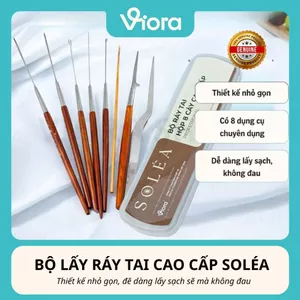 Bộ Lấy Ráy Tai Cao Cấp SOLÉA Dụng Cụ Vệ Sinh Tai An Toàn Tiện Lợi Shop VIORA