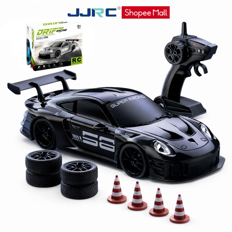 Xe điều khiển từ xa JJRC Drift 360° - Pin sạc USB, tốc độ cao, điều khiển linh hoạt, đồ chơi cao cấp