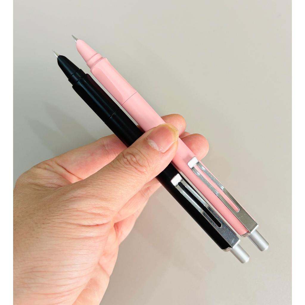 Bút Máy Bấm Kim Tinh  KT08 - 01 "Mới, Nét chữ 0.38mm, Viết Êm Trơn, Thân Nhẹ, Có Định Vị Tay Cầm, Dùng Được Mực Bơm Và Ố