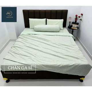 🌵MỚI VỀ🌵Bộ Ga Gối Cotton Đũi Hàn Nằm Mềm Mại, Thoáng Mát, Giá Rẻ _ Chăn Ga Sỉ HCM