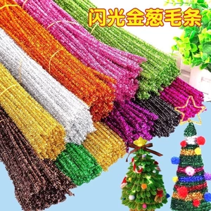 100 sợi kẽm xù kim tuyến làm đồ handmade