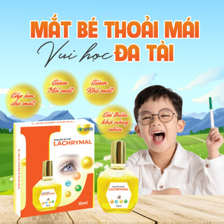 Nước nhỏ mắt LACHRYMAL – Giảm Khô Mắt, Mỏi Mắt, Cải Thiện Thị Lực