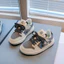 Giày Sneaker Trẻ Em Phối Màu Gray-Yellow Năng Động - Giày Thể Thao Cho Bé Đi Học, Đi Chơi Cực Êm Chân TH Kids