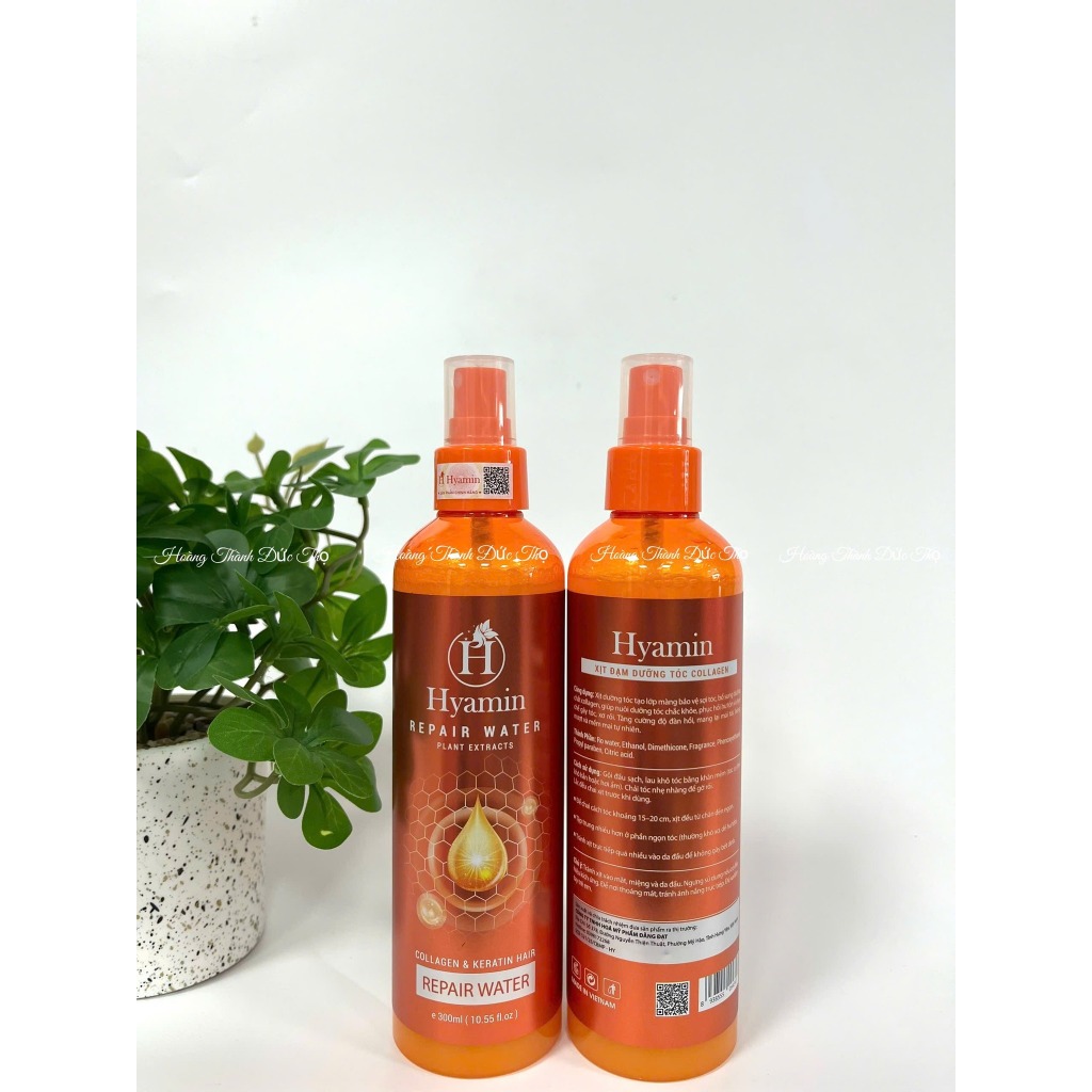 Xịt đạm dưỡng tóc Collagen Hyamin 300ml