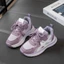 Giày Thể Thao Bé Gái Màu Tím, Sneaker Trẻ Em Êm Nhẹ, Đế Cao Su Chống Trơn Trượt TH Kids