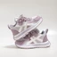 Giày Thể Thao Bé Gái Màu Tím, Sneaker Trẻ Em Êm Nhẹ, Đế Cao Su Chống Trơn Trượt TH Kids