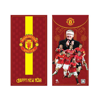 COMBO 10 Bao Lì Xì Năm Mới 2026 BÍNH NGỌ (CÂU LẠC BỘ MANCHESTER UNITED) 8X16cm – Đẹp - Ý Nghĩa