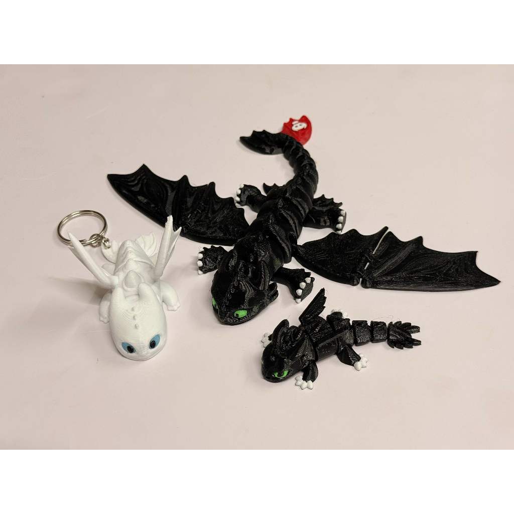 [Nhiều mẫu] Nhân vật hoạt hình trang trí Răng Sún (Toothless)