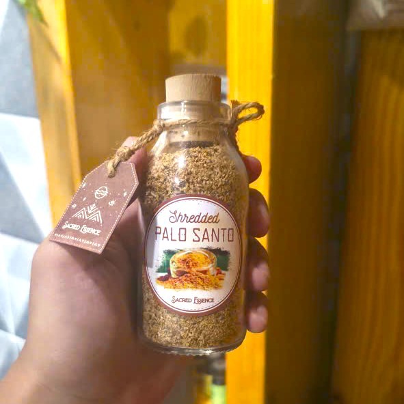 Bột Gỗ Palo Santo Ecuador Nguyên Chất | Xông Nhà Yoga Thiền Định Thơm Phòng Thắp Hương | Hũ Thủy Tinh