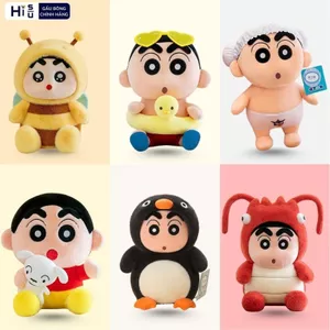 Gấu Bông Shin Cậu Bé Bút Chì Cosplay Các Con Vật Đáng Yêu, Thú Nhồi Bông Shin Chan Mềm Mại Size 25/35/50CM