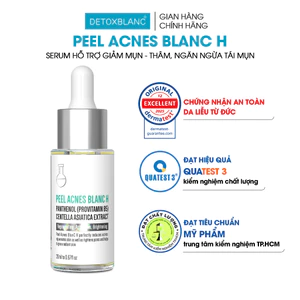 SERUM MỤN PEEL ACNES BLANC - H DETOX BLANC(hỗ trợ mụn ẩn,viem, thâm..)