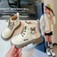 Bốt Martin Trẻ Em Hình Thỏ Siêu Đáng Yêu - Giày Bốt Cao Cổ Cho Bé Da Mềm Đế Chống Trơn Trượt TH Kids