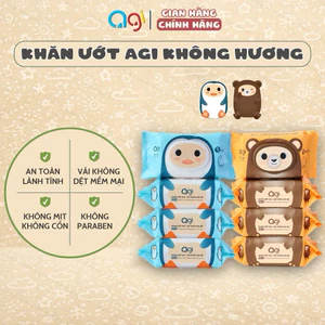 3 gói khăn ướt agi 100 tờ