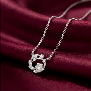 Vòng Hoa Thời Trang Vòng Cổ Nữ Ngày Lễ Tình Nhân Quà Tặng Bạn Gái Quà Tặng Kim Cương Mặt Dây Chuyền Vòng Cổ Cho Nữ