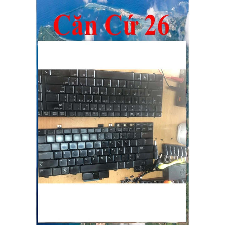 Bàn Phím Laptop Bóc Máy Cũ DELL, HP, SONY, LENOVO Các Loại