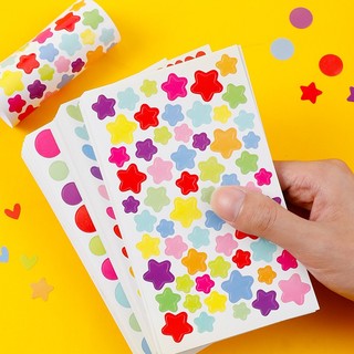Set 6 tờ giấy trang trí, decor paper phong cách hàn quốc, qnshop nguyên liệu handmade